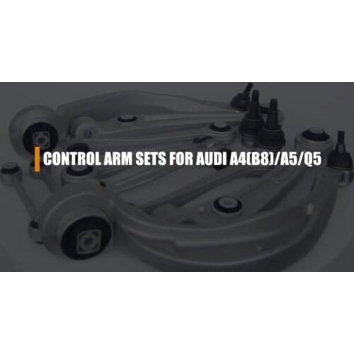 Suspension system 12 Packing Full Sets Stabilizer link Ball Joint b8 Control Arm kit apply to vw Audi A4 B8 Q5 C7
