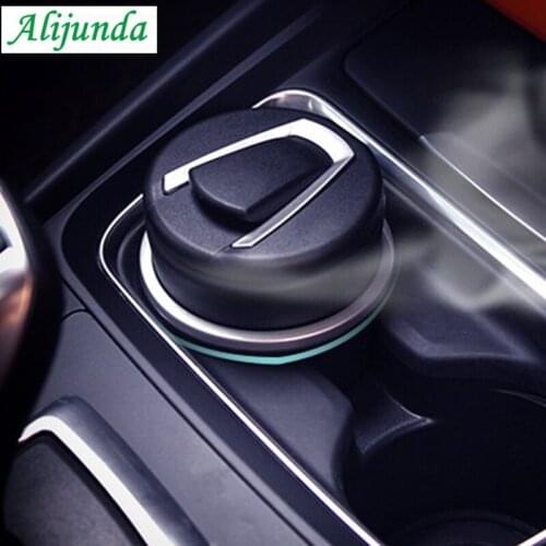 Portable car drum ashtray storage cup with LED lights for Dodge Chery Ford Focus Fusion Escort Kuga Ecosport Fiesta Falcon