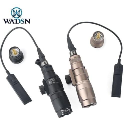 WADSN Tactical Surefir M300B M600C Scout Light Hunting Weapon Torch M300 Airsoft Flashligt 280 lumens & Tailcap for Picatinny