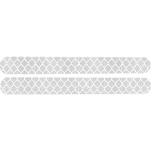 2Pcs Car Reflector Rearview Mirror Reflective Sticker Truck Vehicle Strip Tape Car Accessories Exterior Waterproof Reflex Tape