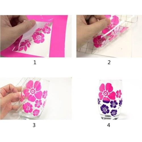 30.5x30.5cm Vinyl Paper for Adhesive Vinyl Sheets for Sensitive to Heat Sensitive to Cold Self Adhesive Lettering Film