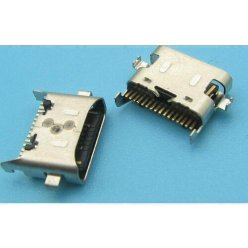 100pcs/lot Micro USB Charging Port Jack socket charger Connector dock For Samsung A20S A207F A 20S A20 S
