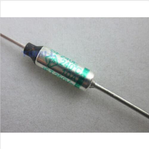 5 PCS SF240E SEFUSE Cutoffs NEC Thermal Fuse 240 Degree 10A 250V new