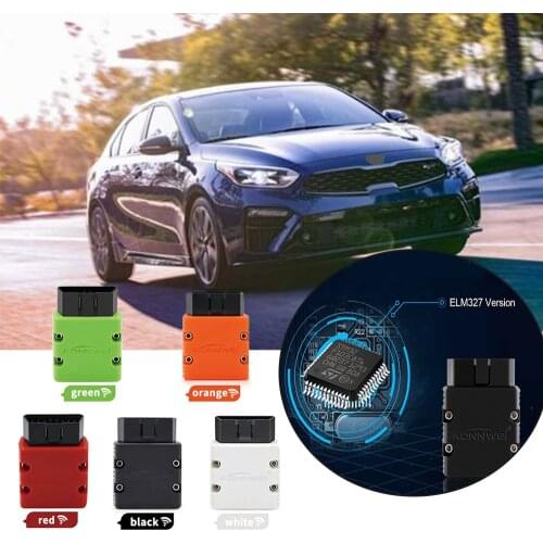 KW902 Bluetooth Adapter OBD2 Scanner ELM 327 Diagnostic Tool KW902 Scan For KIA CERATO OPTIMA FORTE CARENS SORENTO RIO BORREGO