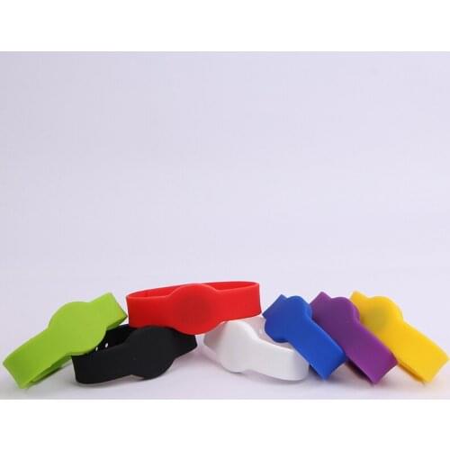 3pcs NFC Bracelet Silicone Wristband Ntag203 (ntag213) 13.56MHz RFID Proximity Watch Key Card for All NFC android Phone