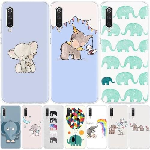 Cute Elephant Rabbit Bunny Phone Case for Xiaomi Redmi Note 10 9 9S 8T 8 7 8A 7 7A 6 6A 9A 9C S2 K20 K30 Pro Fashion Cover Coque