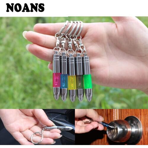 For Mercedes benz W204 W203 W211 AMG Mini cooper Skoda octavia a5 Car Anti Static Keychain Touch Pen Discharger