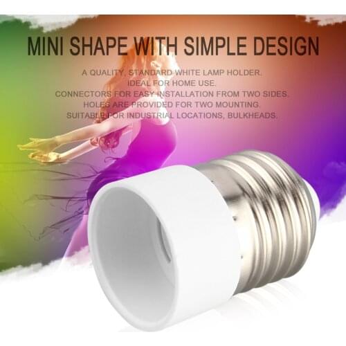 E27 to E14 Socket Light Bulb Lamp Holder Adapter Plug Extender Lampholder SCVD889