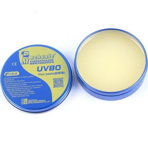 MCN-UV80 Mechanic BGA solder flux No-clean Paste Flux Soldering Tin Electric Soldering Iron Welding Fluxes For PCB/PGA/BGA/SMD