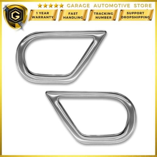 For Clio 4 Chrome Fog Frame 2015 and Above