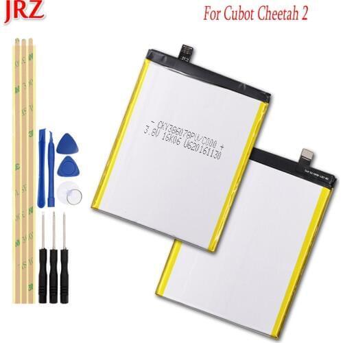 JRZ 3.8V 3000mAh High Quality battery For Cubot Cheetah 2 phone Replacement Batteries Bateria with Tools Set