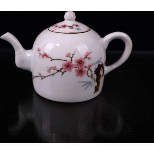 China old porcelain famille rose teapot collection No.2