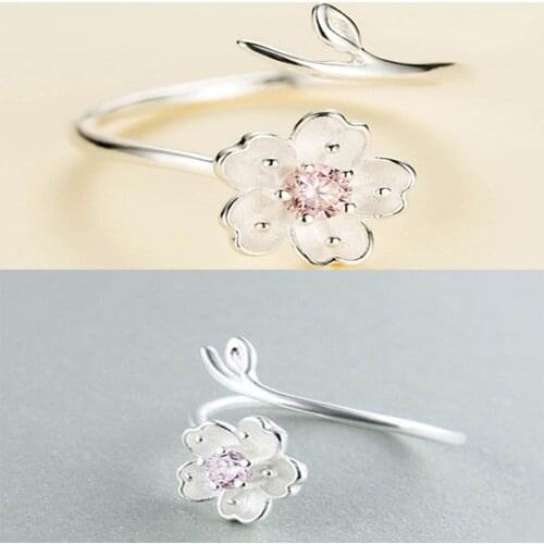 Pretty Excellent Best Cute Novelty High Quality Supplies Cherry Blossom ring Goods