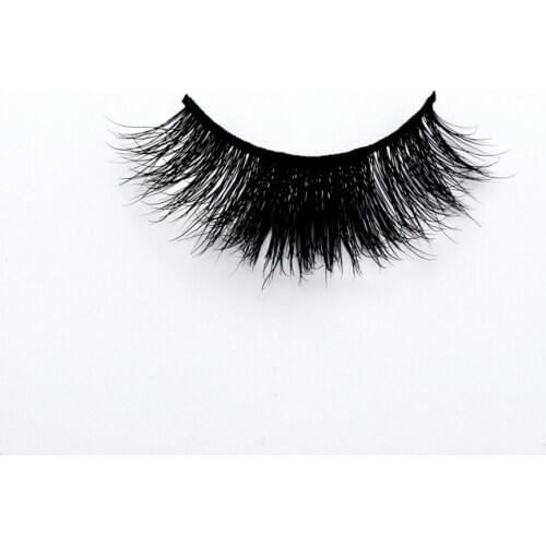 Best Selling Mink False Eyelashes Thick Curly Natural Slender Stage Makeup False Pure Handmade One Pair Cosmetic Gift for Women