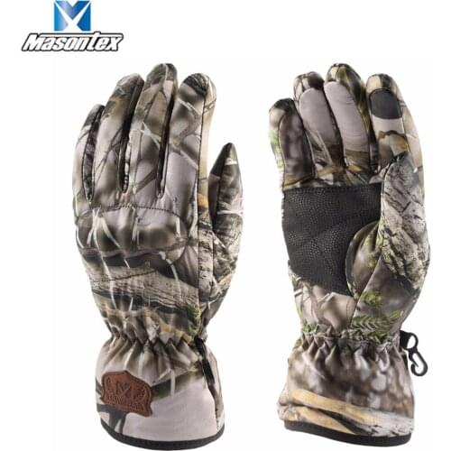 Wholesale Dropshipping MASONTEX Winter Motorcycle Gloves Waterproof Warm Windproof Outdoor Gloves Touchscreen Women Men Moto F27