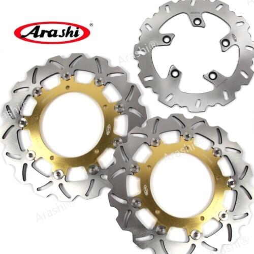 ARASHI FZ6 Fazer S2 600cc CNC Front Rear Brake Rotors Brake Disc For Yamaha FZ6 Fazer S2 600 2007 2008 / FZ6 S2 2007-2008