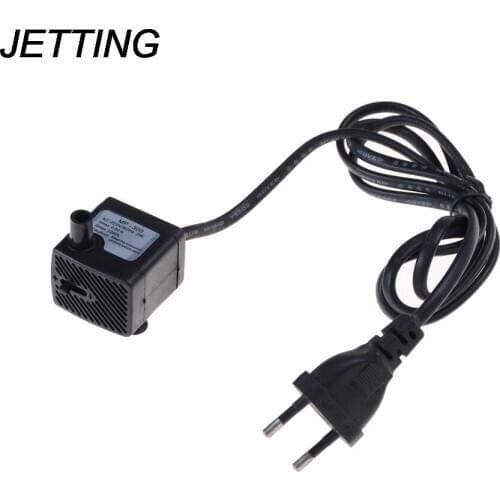 1 Pcs AC 220V 3W EU Plug Submersible Water Pump Aquarium Fountain Air Fish Pond Tank