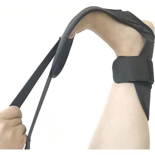 Yoga Ligament Stretching Belt Foot Drop Stroke Hemiplegia Rehabilitation Strap Leg Training Foot Ankle Joint Correction