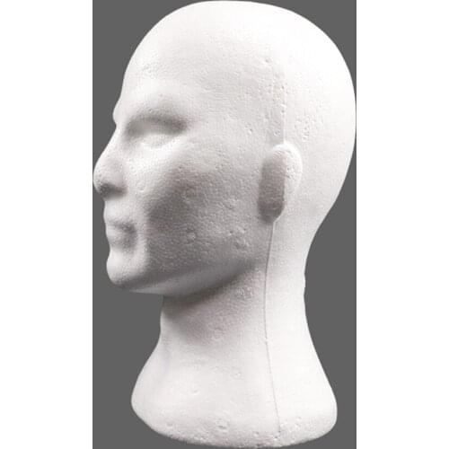 Practical Foam Head Mold Wigs Glasses Hat Scarf Display Holder Stand Model Photograph Props Female Mannequin Head