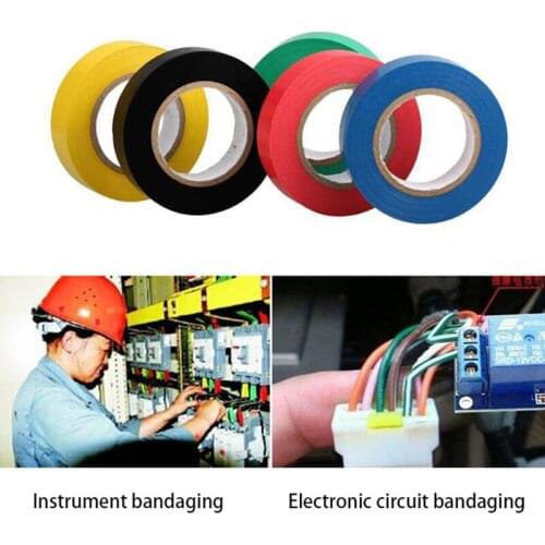 Transformer Electric Wire Insulation Self Adhesive Tape Flame Retardant Plastic Tape Electrical PVC Waterproof Duct Tape
