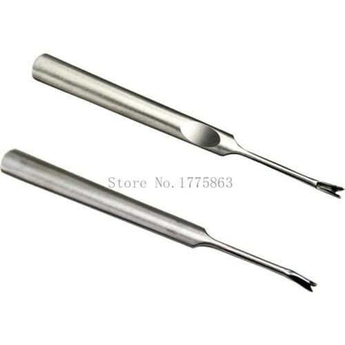 U V Shaped Stitching Groover Skiving Edge Beveler Leathercraft Leather Tool Kit AA7821