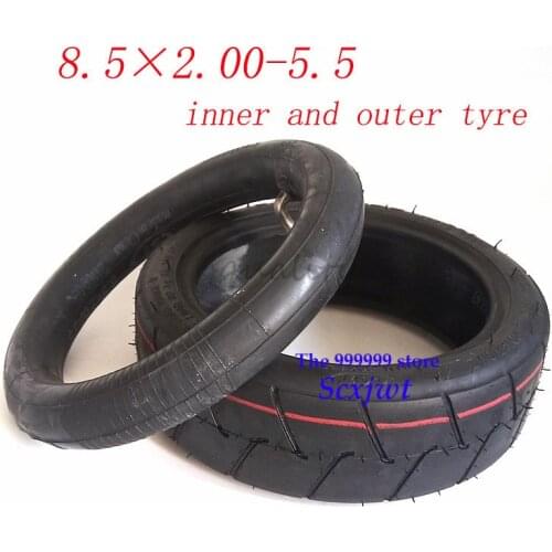 High Performance CST 8.5x2.00-5.5 Inner and Outer Tyres Electric Scooter Xiaomi Scooter Thickened Wheel Tires for Halten Rs-01 P