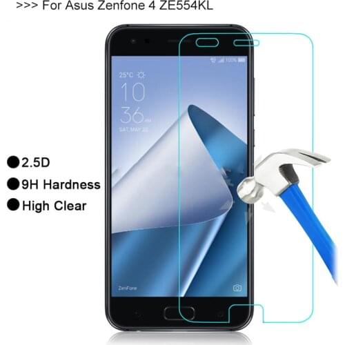 For Tempered Glass Asus Zenfone 4 ZE554KL Screen Protector Ultra-Thin Protective Film For Asus Zenfone 4 ZE554KL Glass
