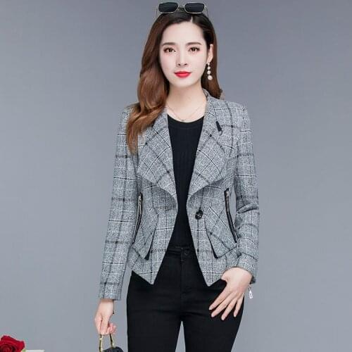 Womens Coat 2021 New Womens Wear Short Spring And Autumn Korean Loose Foreign Style Coat Womens Coat