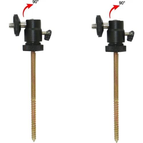 2Pk Tree Mount for Action Cameras Screw Mount (GoPro Action Camera, Hunt Mount)