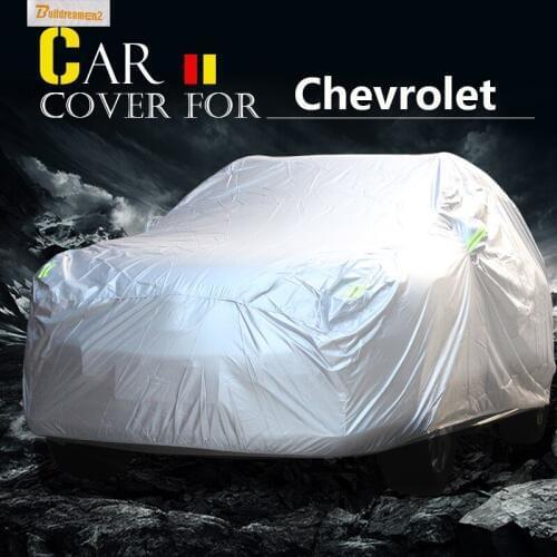 Buildreamen2 Car Cover Sun Rain Snow Dust Protector Cover For Chevrolet Cavalier Aveo Astro Blazer Corsicas Monte Carlo Impala