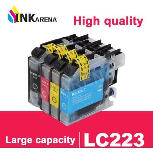 LC 221 XL For Brother LC223 Ink Cartridges With Chip Full Ink For J5720DW J480DW J680DW J880DW DCP-J4120DW J562DW Printer