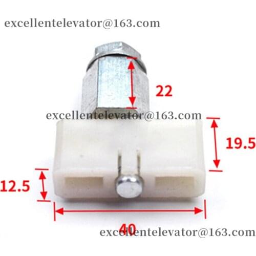 Elevator Door Slider Guide Shoe Slider Screw Diameter 8mm Use for Kone