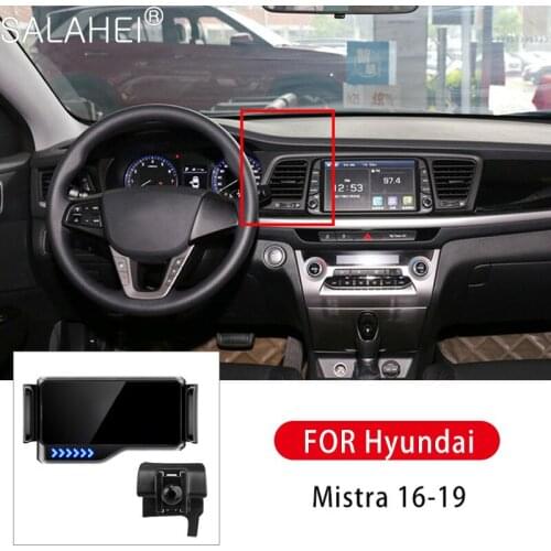 For Hyundai Mistra 2017-2020 360 Degrees Car Phone Holder Air Vent Stand Auto Support Auto Grip Mobile Phone Fixed Car Bracket