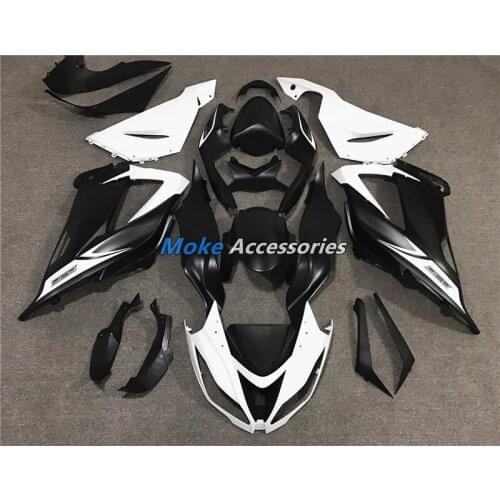 Motorcycle Fairings Kit Fit For zx-6r 2013 2014 2015 2016 2017 2018 636 Bodywork Set Ninja Black White