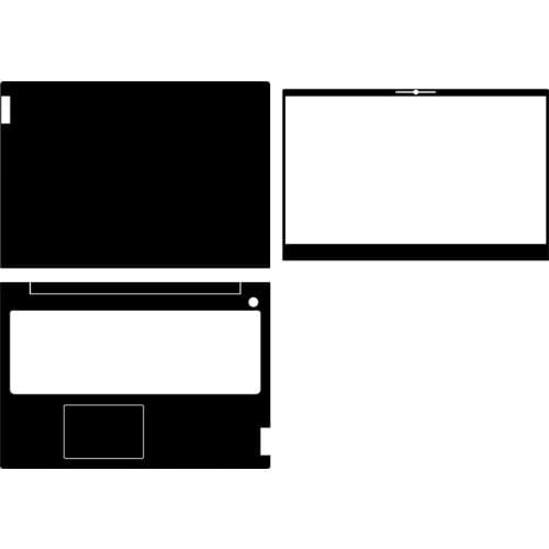 KH Carbon fiber Laptop Sticker Skin Cover Protector for Lenovo ThinkPad ThinkBook 15p IMH AUK-58 15.6-inch