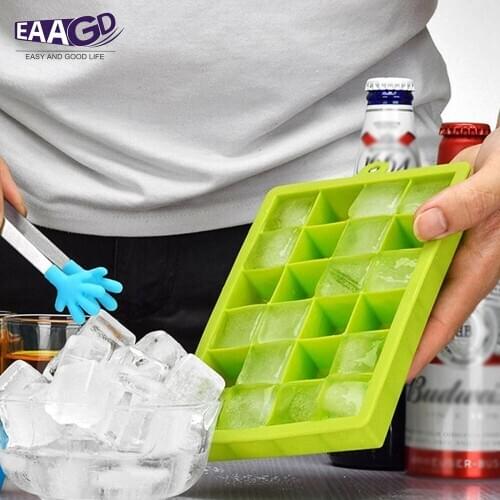 Ice cube trays 24 Silicone Ice Cube Molds for Whiskey, juice, Sport Drinks