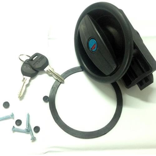 RV toilet door lock bathroom door lock RV accessories RV refit accessories