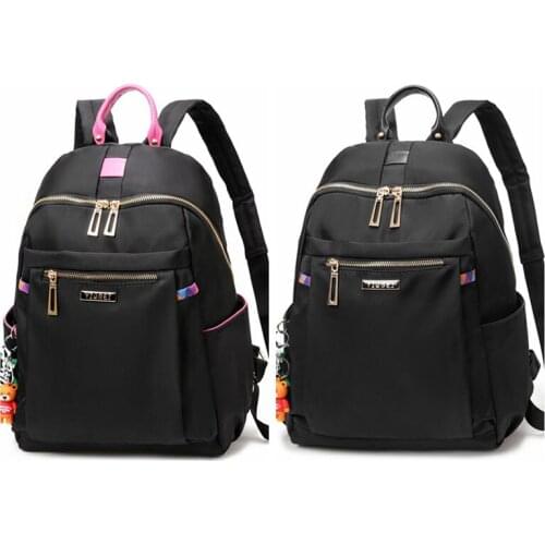 Women Backpack Casual Waterproof Oxford Cloth Fashion Travel Small School Backpacks Nylon Large Capacity Luxury Brand Bag