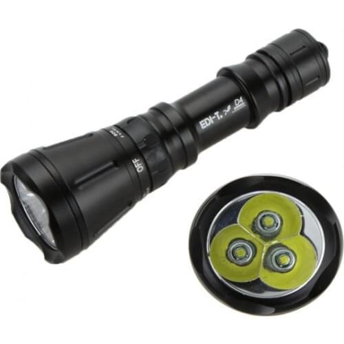 6000 Lumens 3*XML T6 8-mode 60M LED Dive Lamp Scuba Diving Flashlight Underwater Hunting Flash Light,Use 26650