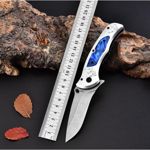 20CM Tactical Knife Stainless Steel Self-defense Folding Knife Multifunctional Special Operations Sharp Short Knife