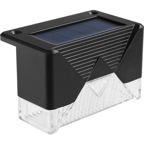 Solar Lights Solar Step Lights Outdoor Waterproof Led Solar Power Garden Light Lamp Decoration For Patio Stair Garden Yard Decor
