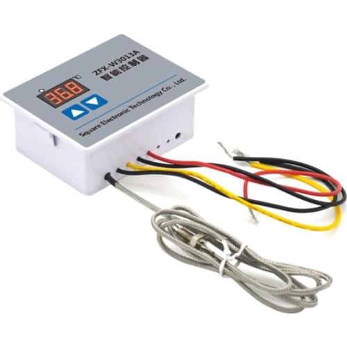 ZFX-W3013A Smart Controller Waterproof High Temperature Seal Potting K-Type Thermocouple Sensor 0-999℃ Probe