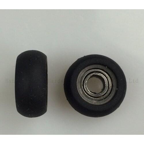 High quality 10PCS 5*18*8 mm Soft rubber bearing Miniatree ballbearing plastic ball bearing