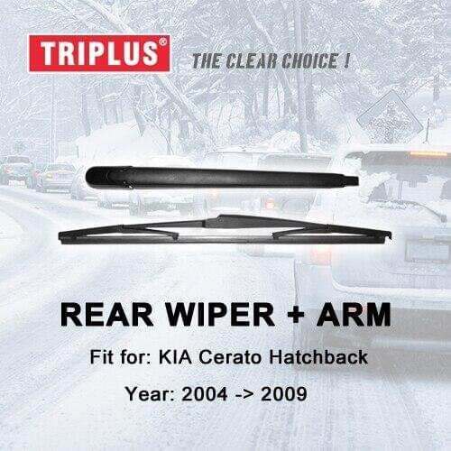 Rear Wiper Arm with Blade for KIA Cerato Hatchback (2004-2009) 1pc 14" 350mm,Rear Wiper Arm & Rear Wiper Blades