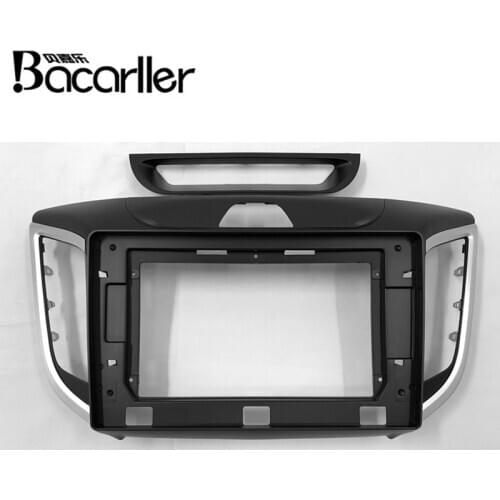 10 inch Special 9inch Car Radio Fascia Frame Dash Panel for Hyundai IX25/Creta 2014 2015- Head Unit Car Refitting Stereo