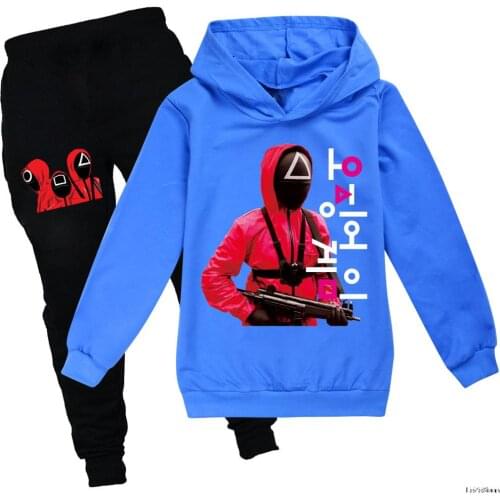 New Game Fashion Among Us Children Sweatshirts Pants 2pcs Sets Boys Hoodies Funny Boys Girls Clothes Kids Clothing Streetwear