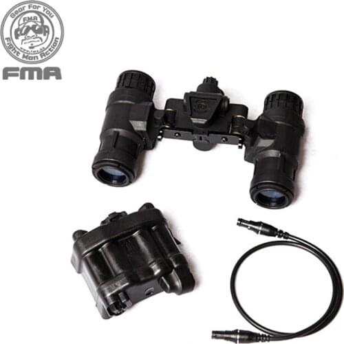 FMA Airsoft Binocular Helmet NVG PVS31 Dummy with Light Function Military Tactical Night Vision Dummy Model 1284-B