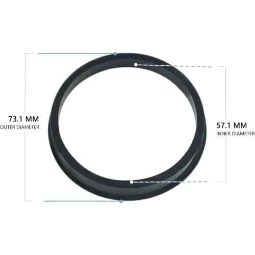 4pcs Hub Centric Rings Car Wheel Bore Center Collar 73.1-67.1 73.1-60.1 73.1-64.1 73.1-66.6 73.1-57.1 73.1-56.1mm Wheel Hub Ring