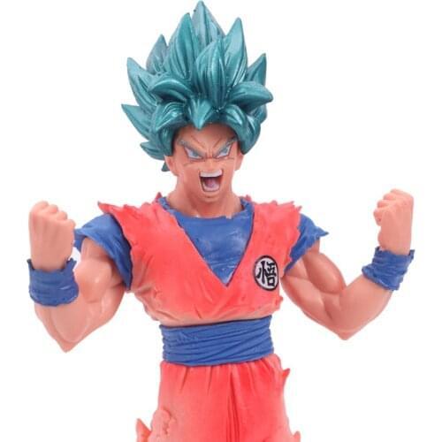 Super Warrior Japanese Anime Figure Blood King Fist Brush Outbreak PVC Figure Collection 19cm VIP Link144