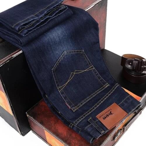 FUZHAN Mens Autumn Jeans